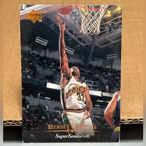 1995 Vintage Upper Deck Hersey Hawkins Seattle Supersonics NBA Trading Card #192